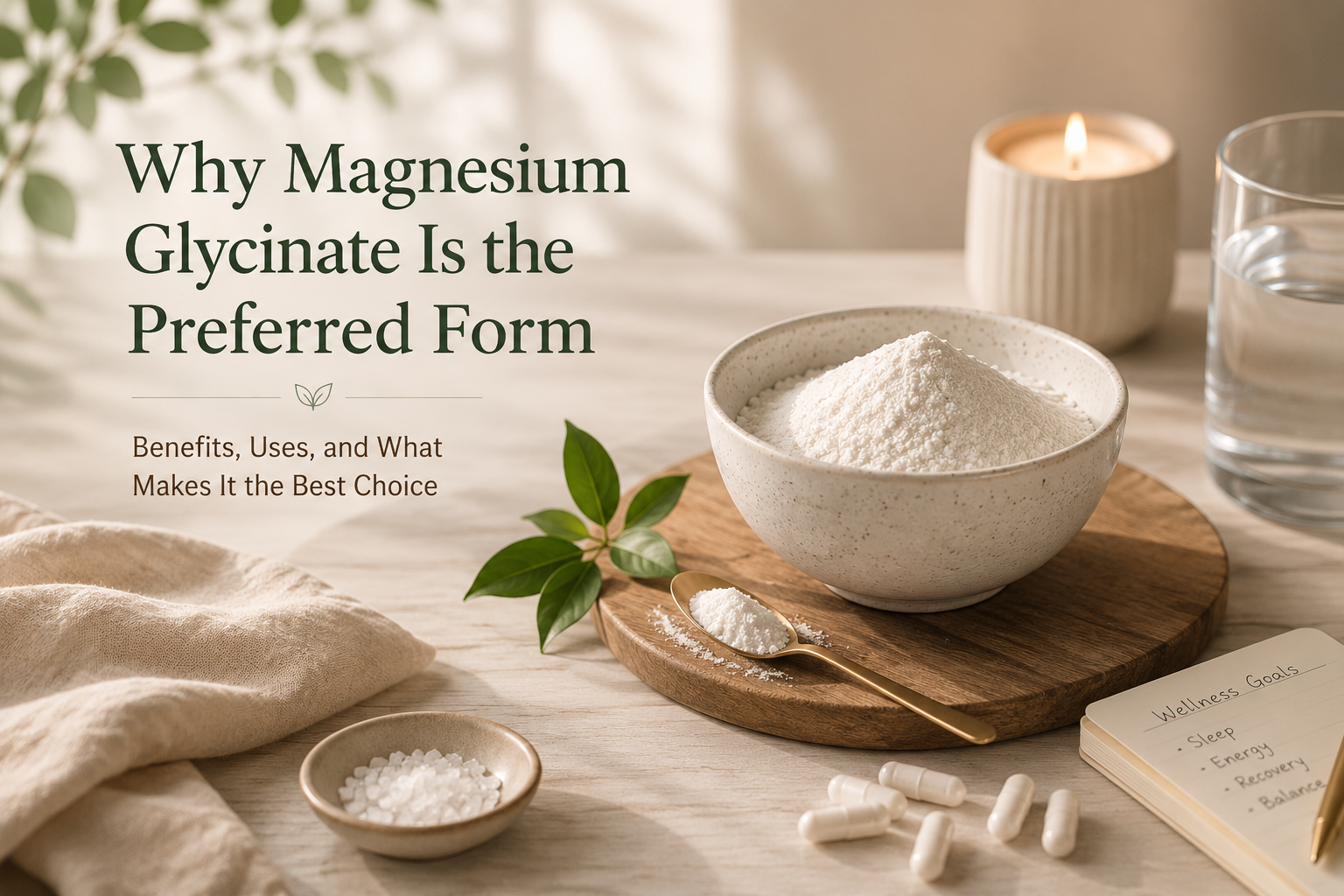 Why Magnesium Glycinate Is the Preferred Form